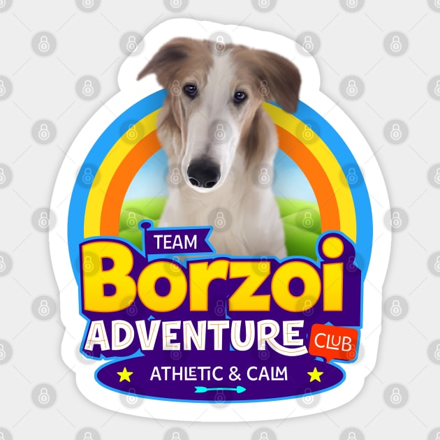 Borzoi Sticker by Puppy & cute